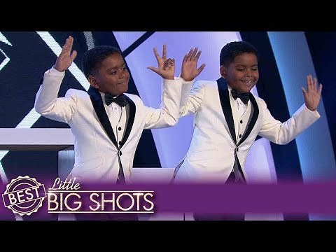 Little Big Shots | Amazing Twin's Tap Dance Routine