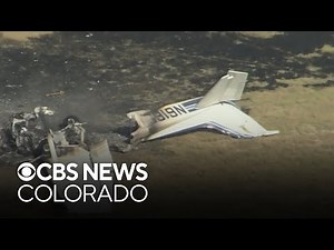 1 dead after small planes collide in midair in eastern Colorado, resulting in fiery crash