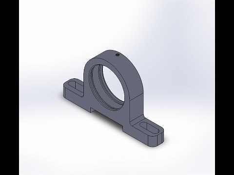 Solidworks Bearing Housing Design ( Sample 5)