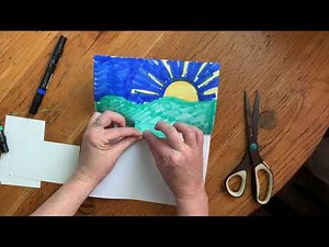 3D Landscape At Home Art Class