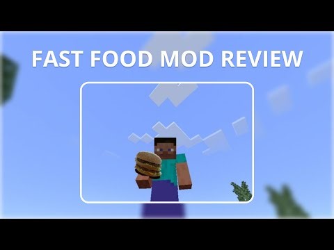 Fast Food Mod for Minecraft PE (Curseforge Add-Ons for MCPE)