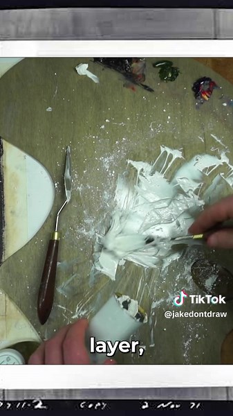 Creating Homemade White Paint for Oil Painting