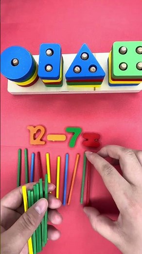 “12 − 7 = 5 – Subtraction Practice”