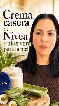 Homemade Nivea and Aloe Vera Skin Cream