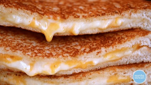 The Perfect Grilled Cheese Sandwich: http://martha.ms/61898Ezud | Martha Stewart