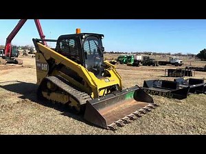 Caterpillar Skidsteer Quick Attach System - How To Use
