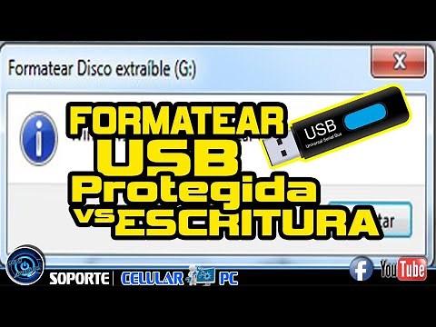 FORMAT WRITE PROTECTED USB