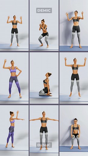 Daily workouts . . . #weightloss #bodyfitness #fitness #fitnessmotivation #demic #weightlossmotivation #bodytransformation #exercise #homeworkout #dailyworkout #dailyoutfit #womenhealth #women #instagram #instagramreels #exercisemotivation #fitness #transformation #trending #fatburner #fatburningworkout #workout | DEMIC