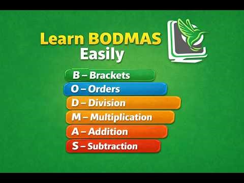 BODMAS Made Easy in 15 minutes | Brackets, Orders, Division, Multiplication, Addition, Subtraction