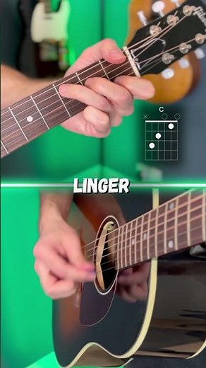linger (the cranberries) guitar tutorial