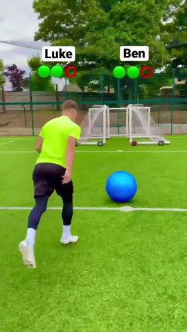 Soccer Yoga Ball Challenge