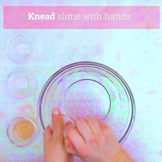 2.2K views · 37 reactions | Make your #slime shine with this Iridescent Pearl Slime recipe from Elmer's! | Elmer's | Facebook