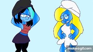 The Smurfs Dance on Make a GIF