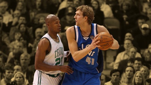 Ray Allen on what would've happened if Milwaukee never traded Dirk Nowitzki: "It's like Darko Milicic going to Detroit"