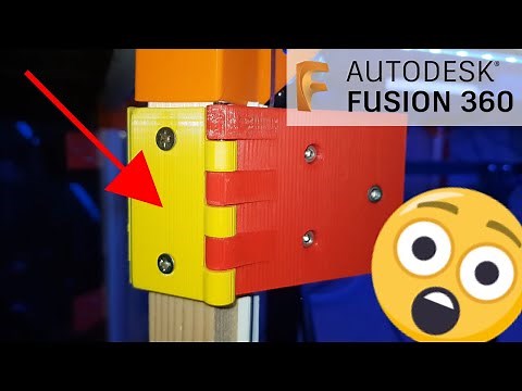 Comment faire des charnières imprimées en 3D avec Fusion 360 ? 🤔