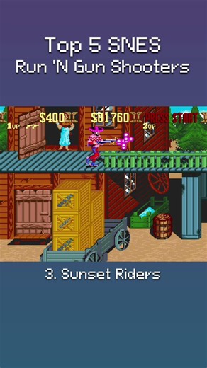 Top 5 SNES RUN 'N GUN Shooters | Best SNES Games