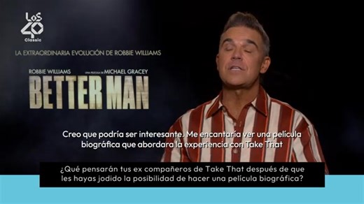 3.8K views · 89 reactions | Youtube video with Robbie Williams los40classic.oficial • Original audio Robbie Williams Interview in part a bit of a cringe moment when told of a reaction to fans being outside where he was at that time.. The reason why ROBBIE WILLIAMS wasn't FREDDIE MERCURY'S SUCCESSOR  We had the chance to speak to the artist, you can watch the full interview on YouTube. Team RWFanfest <3 #RobbieWilliams #Youtube #interview | Robbie Williams Fanfest | Facebook