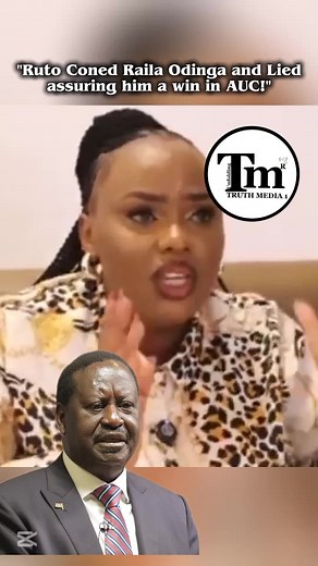 Ruto Coned Raila on AUC Chairmanship! - Brenda Kangai on Why Raila Odinga Failed to Secure the AUC Chairmanship Under the Support of President Ruto 🔥#CapCut #auc #raila #ruto#kenyantiktok🇰🇪