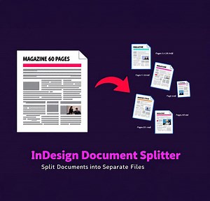 InDesign Document Splitter Script | Seitenbereiche als separate Dateien exportieren | Print Production Tool | Adobe InDesign Automation - Etsy.de