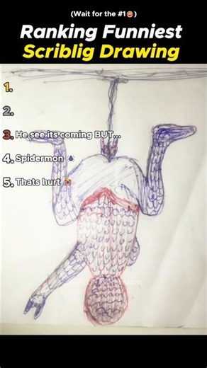 Ranking Funniest Scriblig Drawing 😅
