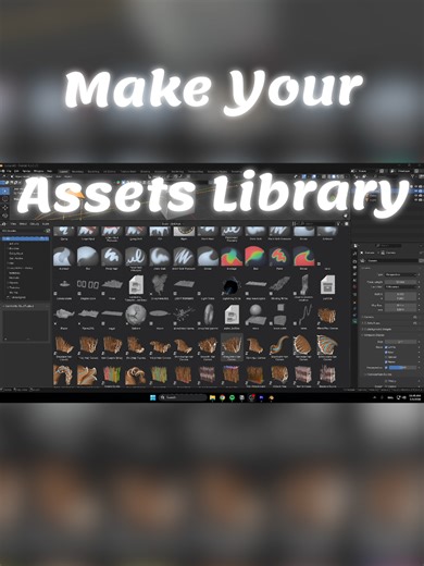 Make Your Assets Library: 3D Blender Tips and Tutorial