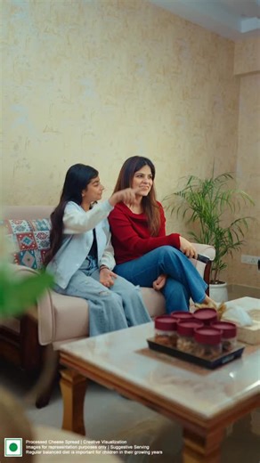 Puneet Kaur on Instagram: "Turning snack time into fun time! 🧀✨ Tried Britannia The Laughing Cow Cheese Triangles – creamy taste + 5 nutrients = perfect for little tummies 💛 Snacking Ka New Angle BTLC Cheese Triangle!🔻 Use my code *NayaAngle25* on Blinkit and enjoy snacking ka naya angle at home! Product link is available on @britanniacheese ‘s bio #SnackingKaNayaAngle #BritanniaCheese #BritanniaTheLaughingCowCheese"