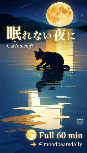 月が昇る夜、眠りへ 🌕 Moonrise Sleep Lofi