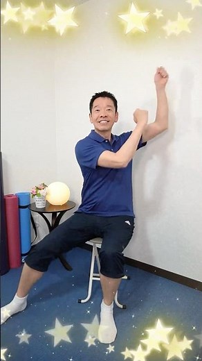 椅子に座って歌体操【シーズン・イン・ザ・サン TUBE】シニア・高齢者向けのリズム体操 #高齢者 #体操
