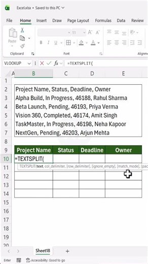 Data Entry is Dead — Try This Trick Instead #excel #excelforbeginners #exceltips #excelshortcuts