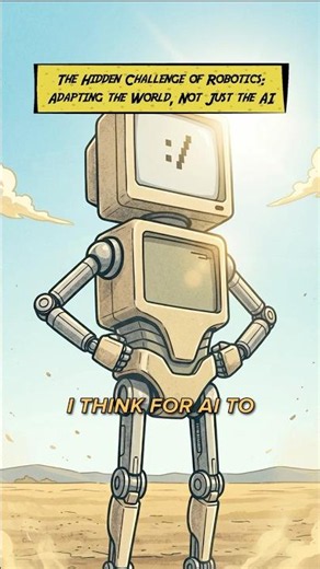 The Hidden Challenge of Robotics: Adapting the World, Not Just the AI