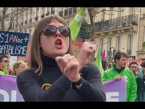 Réforme des retraites rencontre avec Mathilde Caillard la techno-gréviste qui danse pour manifester
