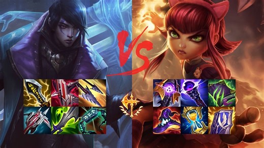 安妮vs厄斐琉斯 后期最强大核能否抗住AP的爆发伤害？