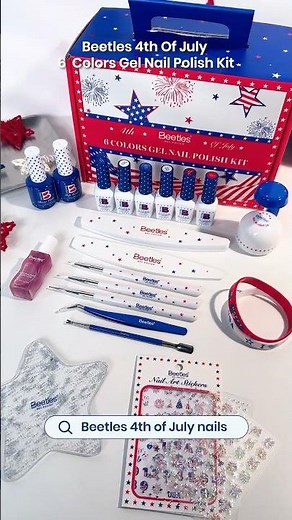 Everything you need for the perfect 4th of July mani… all in one box! ❤️🤍💙