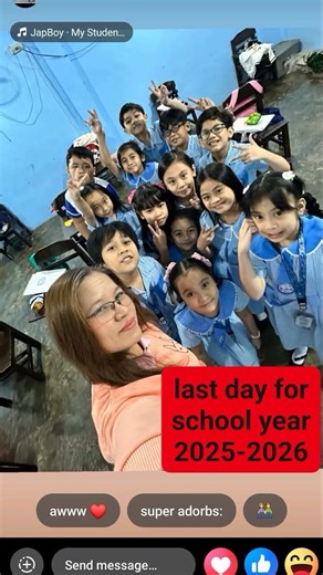 03-18-2026 / Wednesday / Grade 3 - Pearl / officially ends / Grade 4 na kayo / thanks teacher Laila