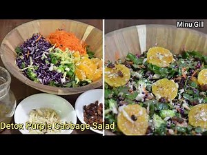 Colorful Detox Salad / Green Salad / Simple Salad Recipe