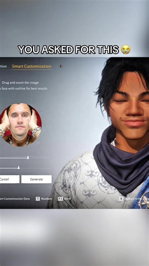 Let me know what other genius face scans you want me to do in Where Winds Meet 💀 #FreeDesertAdventure #wherewindsmeet