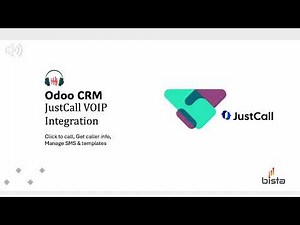 Odoo CRM & JustCall VOIP Integration
