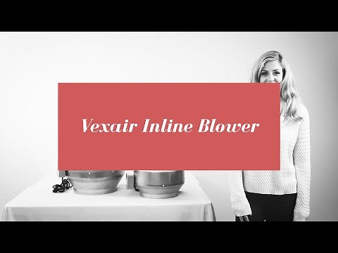 Vexair Remote Inline Blower