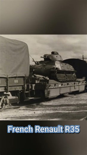 Captured but not Conquered: WW2 Photo of German-Legged Renault R35