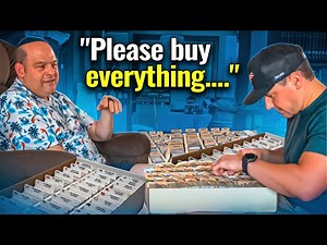 He REALLY NEEDS to SELL EVERYTHING TODAY!