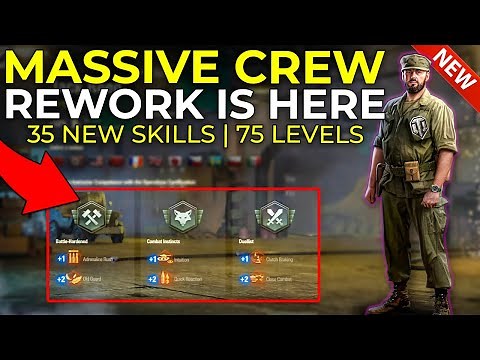 Complete Crew Rework with Crew 2.0 - SandBox Overview | World of Tanks New Crew Sandbox Testing 2021