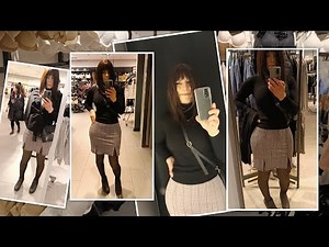 Crossdresser in public - shopping alone 😎