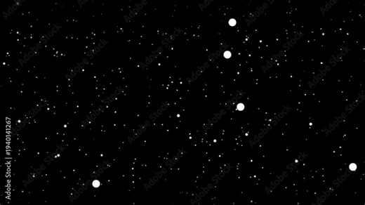 Floating Dust Particles Snow and Rain Overlay Loop with Alpha Channel