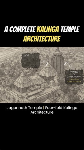 Jagannath Temple | Complete Kalinga Temple Architecture Explained #jagannath #facts #hindutemple