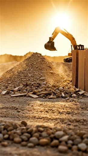 Sunset Demolition: Epic Excavator & Loader Action! 🌅