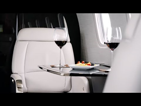 Inside the Cessna Citation Longitude Private Jet | NetJets