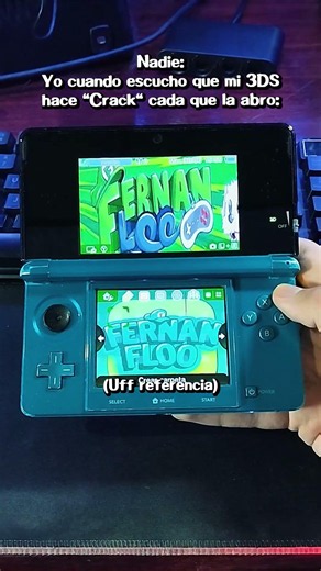 La 3DS de Fernanfloo: 🤑🔥 #videojuegos #3ds #nintendo3ds #shorts