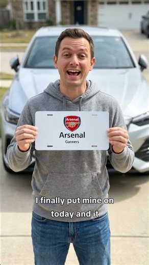 Hot Shot Harrys Premier League New Vanity Plate!