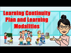 Learning Continuity Plan and Learning Modalities