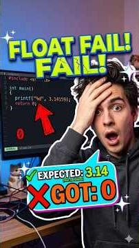 That one error almost ruined my programme 💀 #c #shorts